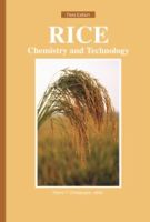 Rice: Chemistry and Technology, Third Edition
